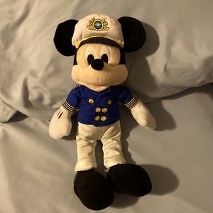 Disney Cruise Line Captain Mickey Mouse Plush